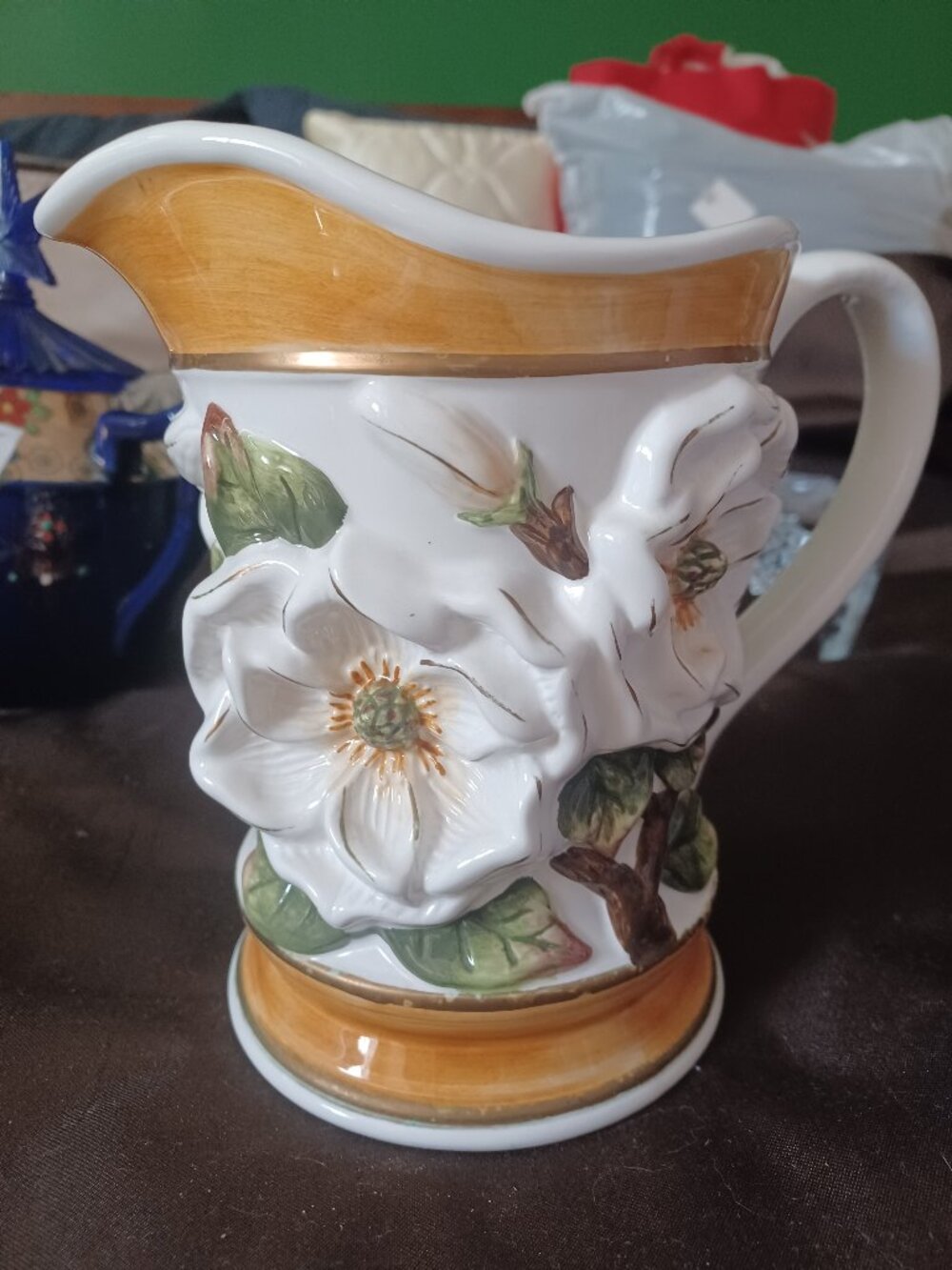 Magnolia Pitcher by CBK Ltd